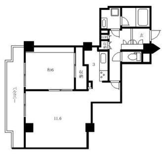 東京都文京区本駒込２丁目 賃貸マンション 1LDK