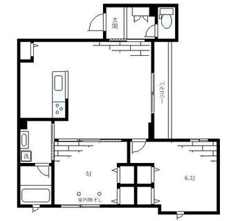 東京都文京区千駄木５丁目 賃貸マンション 2LDK