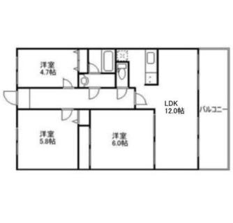 東京都板橋区小茂根３丁目 賃貸マンション 3LDK
