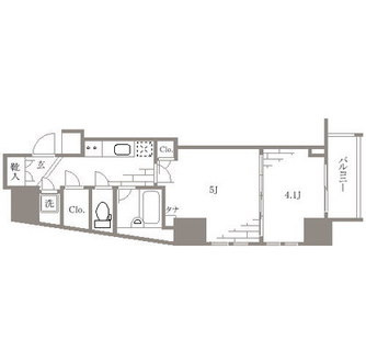 東京都北区滝野川２丁目 賃貸マンション 2K