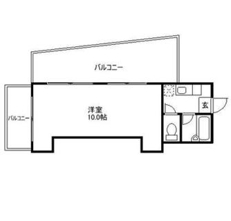 東京都豊島区池袋４丁目 賃貸マンション 1K