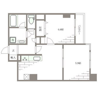 東京都豊島区南大塚３丁目 賃貸マンション 2DK